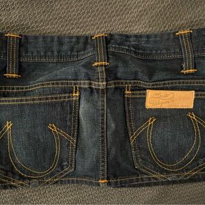 True Religion Brand Jeans Micro Mini Skirt